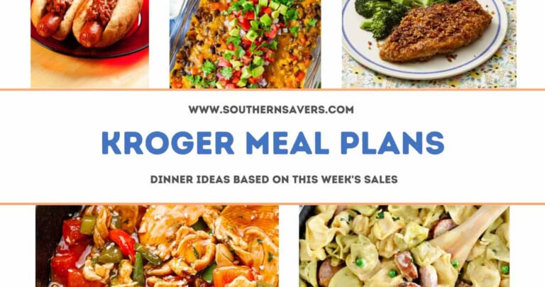 kroger meal plans 2/1