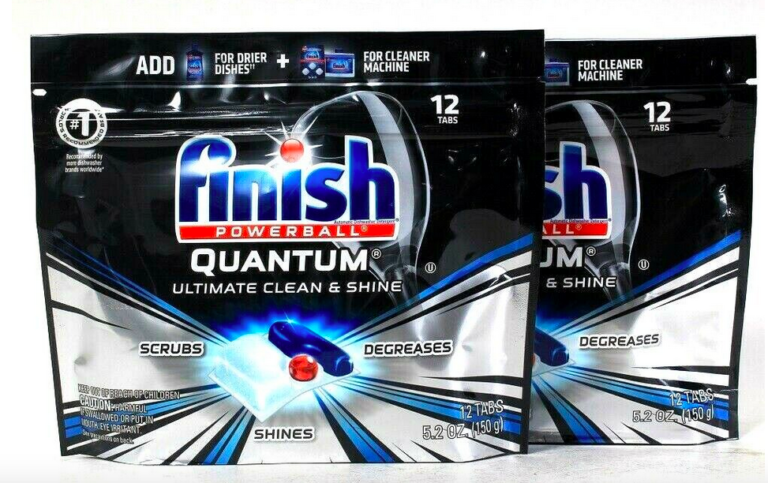 Finish Quantum Tabs, 12 ct