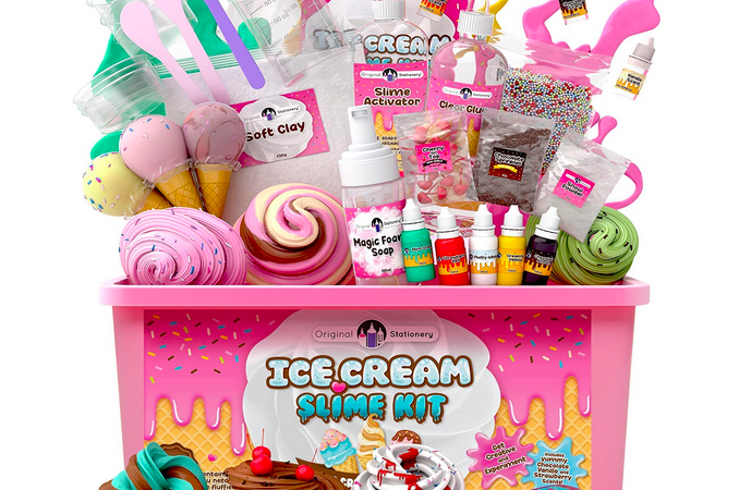 Original Stationery Ice Cream Slime Kit only $21.95 shipped!