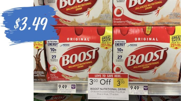 $3.49 Boost Shakes at Publix (reg. $9.49)