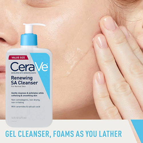 TWO CeraVe 16-Oz Fragrance Free SA Cleanser as low as $6.98 EACH After Coupon (Reg. $18) + Free Shipping + Buy 2, Save 50% on 1