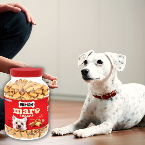 Milk-Bone MaroSnacks Beef Dog Treats, 40 Oz as low as $6.89 After Coupon (Reg. $11.48) + Free Shipping – With Real Bone Marrow & Calcium