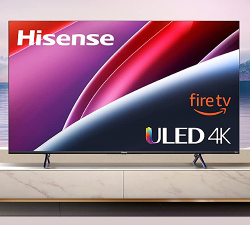 Hisense 50-inch ULED U6 Series Quantum Dot QLED 4K UHD Smart Fire TV $337.89 Shipped Free (Reg. $529.99) – Press & Ask Alexa