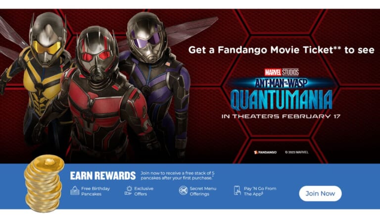 Free Movie Ticket to Ant-Man and The Wasp: Quantumania