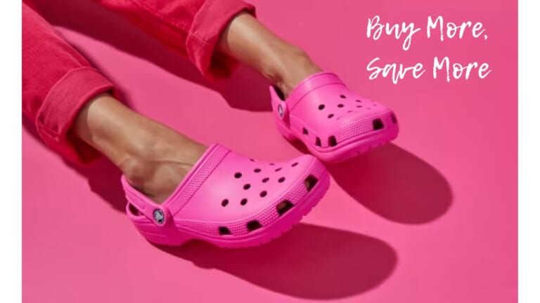 Crocs | 30% Off Three Pairs, 20% Off Two Pairs