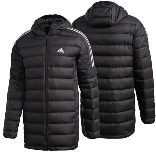 adidas Men’s Essentials Down Parka (Black) $60 Shipped Free (Reg. $120) – M-2XL