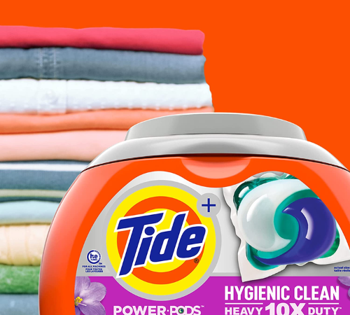 48-Count Tide Hygienic Clean Spring Meadow Heavy Laundry Detergent Soap Pods as low as $18.27 Shipped Free (Reg. $21.49) – 38¢/Pac