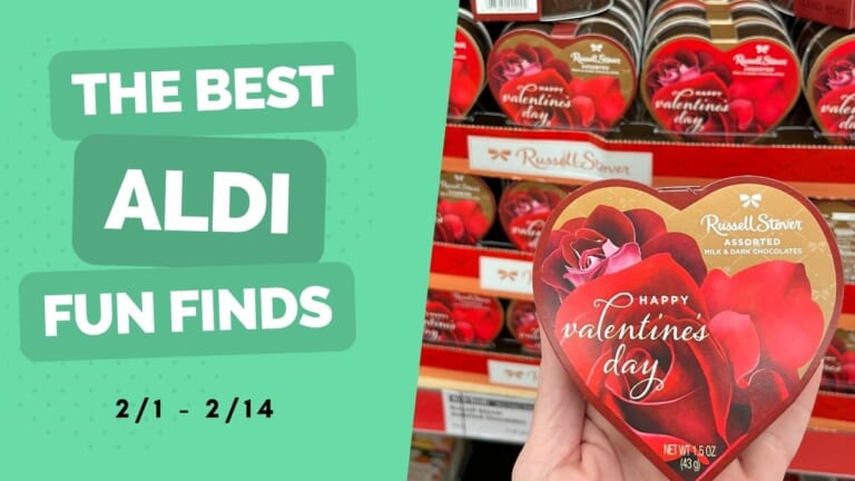 Aldi Fun Finds | $1.99 Kids’ Valentines, Fitness Clearance & More