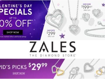 ZALES Valentine’s Day Sale + Free Shipping