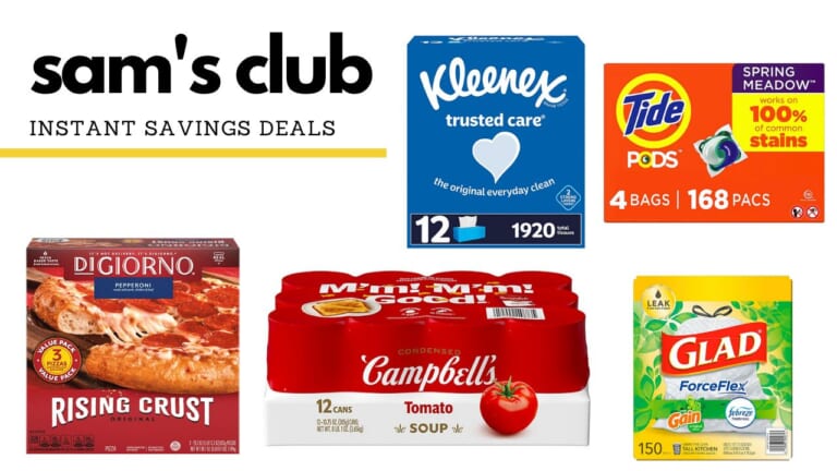 Sam’s Club Instant Savings Deals Thru 2/26