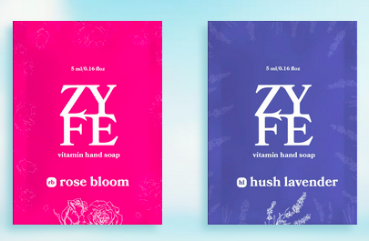 Free Sample of Zyfe Hand Soap!