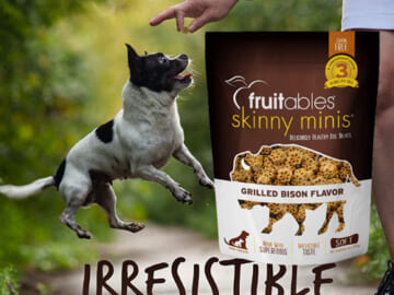 Fruitables Skinny Minis Dog Treats, 5-Oz (Grilled Bison) as low as $4.04 Shipped Free (Reg. $7.49) – FAB Ratings!