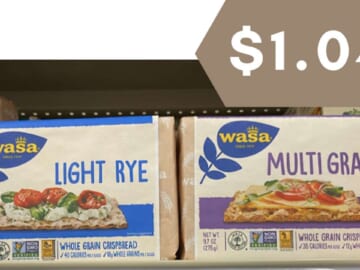 $1.04 Wasa Crispbread | Kroger Mega Deal