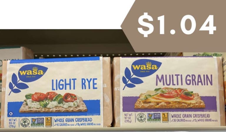 $1.04 Wasa Crispbread | Kroger Mega Deal