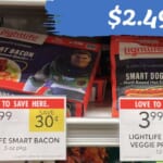 $2.49 Lightlife Smart Bacon & Smart Dogs at Publix