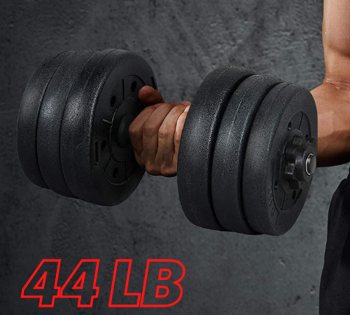 Get a toned body with Dumbbells Weight Set 44LB for just $35.99 After Coupon (Reg. $45.99) + Free Shipping