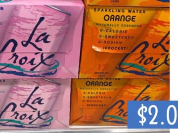 $2.07 LaCroix Sparkling Water 12-Packs | Publix Deal Ends Today