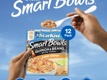 12-Pack StarKist Smart Bowls Latin Citrus Tuna as low as $16.22 Shipped Free (Reg. $25) – $1.35/ 4.5 Oz Pouch