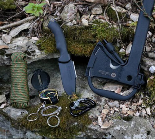 Ozark Trail 11-Piece Camping Hatchet and Knife Tool Set $14.88 (Reg. $29.88) – 4-In-1 Hatchet and Saw, 4″ Fixed Blade Knife, 50 Foot Paracord, Compass, Commando Saw, and Carabiners