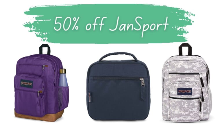 Office Depot | 50% Off Jansport Backpacks