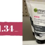 Garnier Facial Scrub for $1.34 at CVS