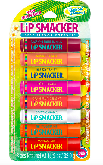 Lip Smacker Flavored Lip Balm Tropic Fever (Pack of 8) only $5.33 shipped!