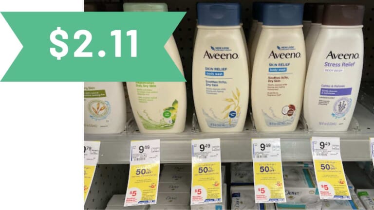 Walgreens Deal | Aveeno Body Wash $2.11 (reg. $9.49)