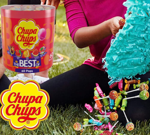 60-Count Chupa Chups Lollipops as low as $8.16 Shipped Free (Reg. $12) – $0.14/Lollipop, 5-Assorted Flavors