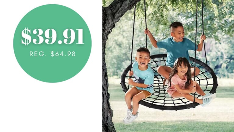 Sam’s Club Webbed Tree Swing $40 (reg. $65)