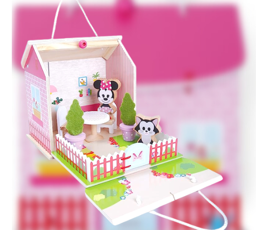 Just Play 8-Piece Minnie Mouse Carry Along House w/ Minnie Mouse & Figaro Block Figure $13.55 (Reg. $40) – LOWEST PRICE