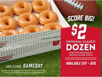Krispy Kreme | Buy a Dozen, Get a Dozen for $2