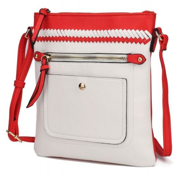 coral crossbody