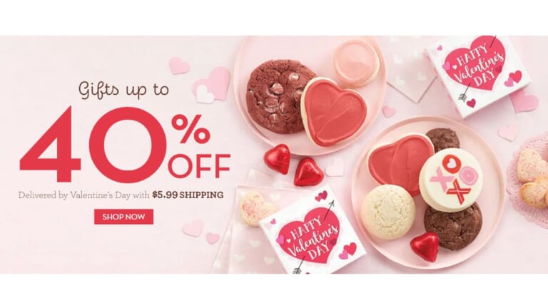 Cheryl’s Cookies | 40% Off + $5.99 Shipping For Arrival By 2/14