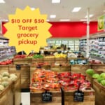 $10 off $50 in Grocery & Beverages for Target Pick Up Orders!