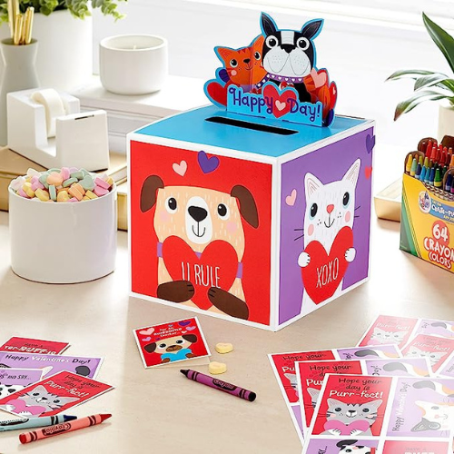 Hallmark Valentines Day Pop Up Mailbox & Cards $9.36 (Reg. $14.99) – Includes 1 Box, 32 Valentine Cards, 1 Teacher Card