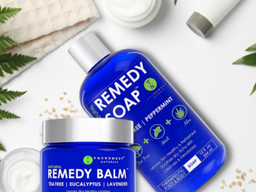 Today Only! TruRemedy Premium Organic Body Wash & Balm from $11.99 (Reg. $29.49)