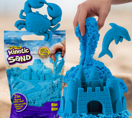 TWO 2 lb. Bags Kinetic Sand Play Sand $5.99 EACH (Reg. $11) – 24K+ FAB Ratings! + Buy 2, Save 50% on 1