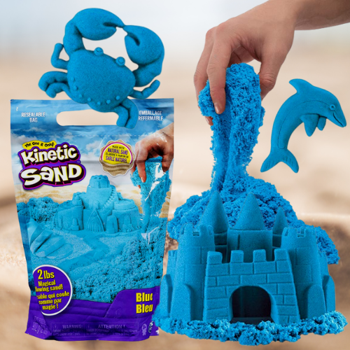 TWO 2 lb. Bags Kinetic Sand Play Sand $5.99 EACH (Reg. $11) – 24K+ FAB Ratings! + Buy 2, Save 50% on 1