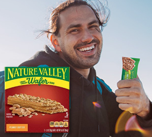 30-Count Nature Valley Crispy Creamy Wafer Bar, Peanut Butter as low as $23.52 After Coupon (Reg. $32.56) + Free Shipping – 78¢/1.3oz Bar