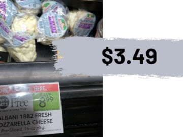 16 oz. Galbani Mozzarella for $3.49 (reg. $8.99)