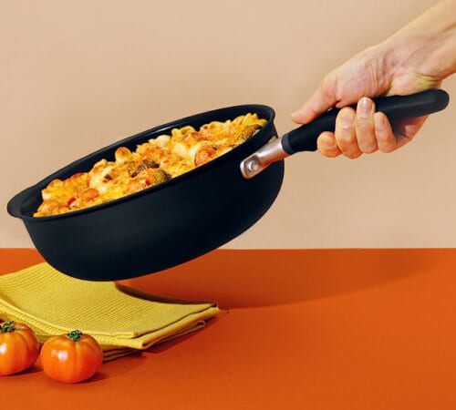 4.5-Quart Meyer Accent Series Hard Anodized Nonstick Chef Pan with Helper Handle $15.57 (Reg. $32) – FAB Ratings! With Triple-Layer Non-Stick Coating