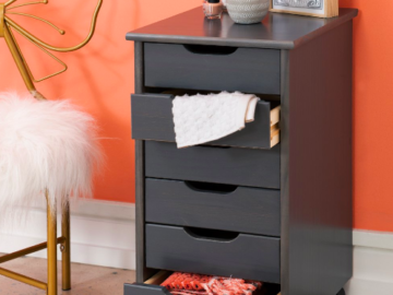 Linon Home 6-Drawer Storage Carts only $49.99 + shipping (Reg. $164!)