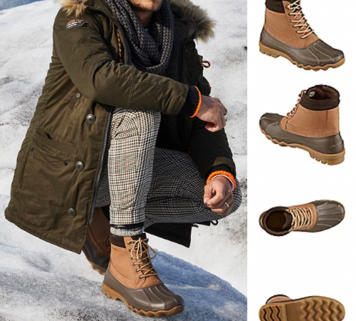 Sperry Men’s Brewster Waterproof Duck Boots $21.48 (Reg. $109.99)