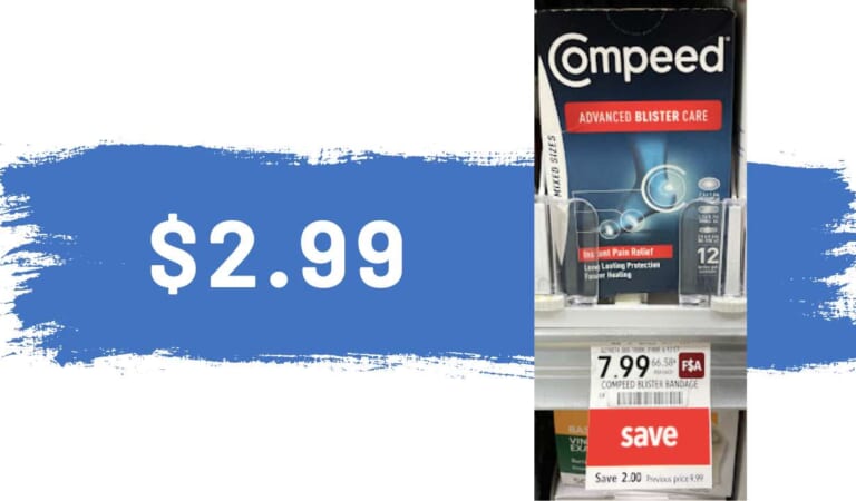 $2.99 Compeed Advanced Blister Care (reg. $9.99)