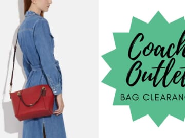 coach bags clearance