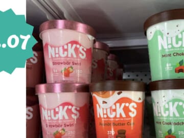 Get Nick’s Ice Cream Pints for $2.07