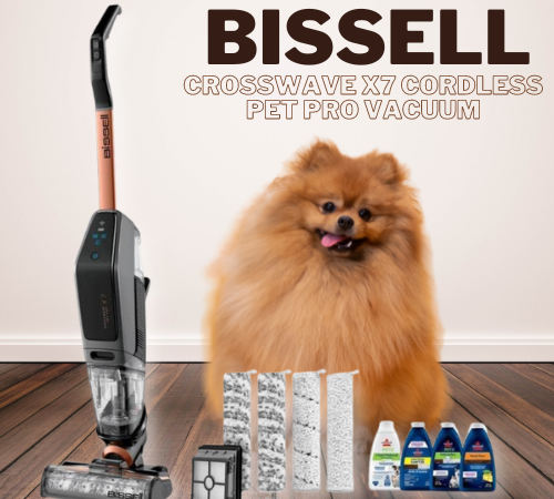 Today Only! BISSELL CrossWave X7 Cordless Pet Pro Vacuum $249.99 Shipped Free (Reg. $499.99)