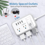 6-Outlet 4-USB Power Strip $12 After Coupon + Code (Reg. $24) – FAB Ratings!