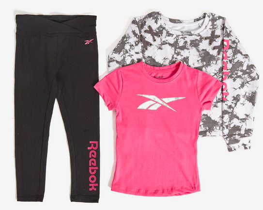 Reebok Girl’s 3-Piece Clothing Set only $19.99 shipped (Reg. $54!)