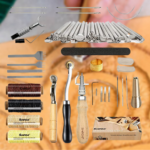 52-Piece Leather Tools Kit with Stitching Groover $25.84 After Code (Reg. $47) + Free Shipping – FAB Ratings!